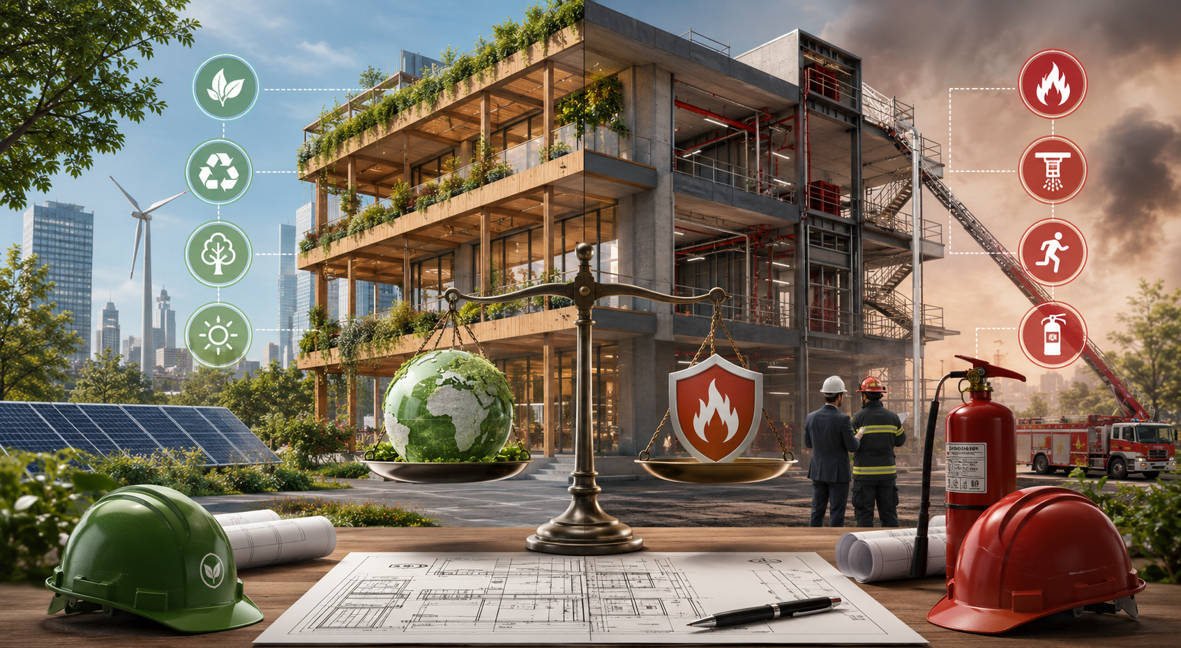 Balancing Sustainability Goals with Fire Safety Regulations Balancing Sustainability Goals with Fire Safety Regulations