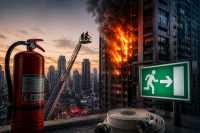 Lessons from Fire Incidents in Urban High-Rise Buildings